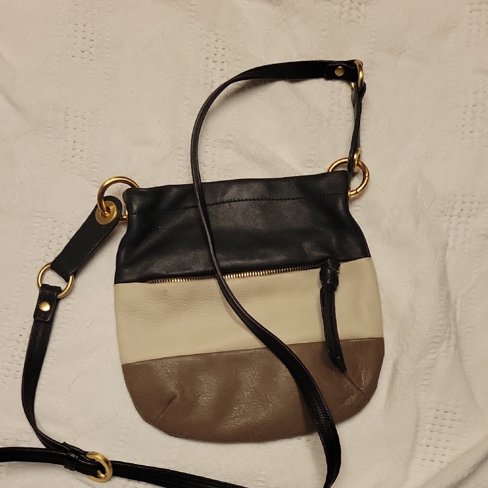 Makowski Cute Black, Cream, and Brown Women's Bag